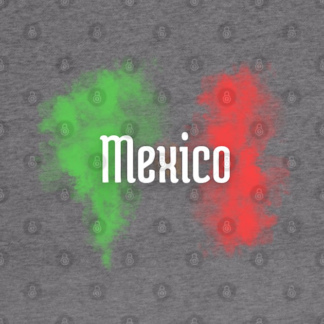 Mexico Flag by Piedra Papel & Tijera